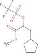 (R)-Methyl 3-cyclopentyl-2-(((trifluoromethyl)sulfonyl)oxy)propanoate