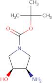 1-Boc-(3R,4S)-3-amino-4-hydroxypyrrolidine ee