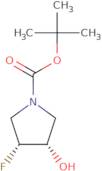 (3R,4S)-1-Boc-3-fluoro-4-hydroxypyrrolidine ee