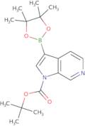 tert-Butyl 3-(4,4,5,5-Tetramethyl-1,3,2-dioxaborolan-2-yl)-1H-pyrrolo[2,3-c]pyridine-1-carboxylate