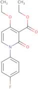 Ethyl 4-ethoxy-1-(4-fluorophenyl)-2-oxo-1,2-dihydropyridine-3-carboxylate