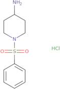 1-(Benzenesulfonyl)piperidin-4-amine hydrochloride