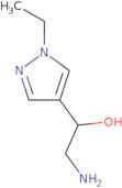 2-Amino-1-(1-ethyl-1H-pyrazol-4-yl)ethan-1-ol