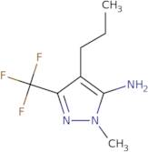 2-Methyl-4-propyl-5-(trifluoromethyl)pyrazol-3-amine