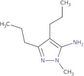 1-Methyl-3,4-dipropyl-1H-pyrazol-5-amine