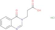 3-(4-Oxoquinazolin-3(4H)-yl)propanoic acid hydrochloride