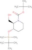 (2R,3S)-1-Boc-3-(tert-butylDimethylsilyloxy)-2-(hydroxymethyl)piperidine ee