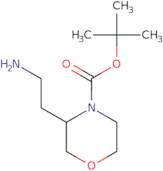 tert-Butyl 3-(2-aminoethyl)morpholine-4-carboxylate