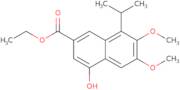 Ethyl 4-hydroxy-8-isopropyl-6,7-dimethoxy-2-naphthoate