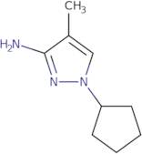 1-Cyclopentyl-4-methyl-1H-pyrazol-3-amine