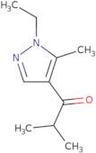 1-(1-Ethyl-5-methyl-1H-pyrazol-4-yl)-2-methylpropan-1-one