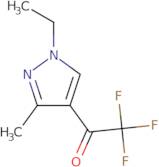 1-(1-Ethyl-3-methyl-1H-pyrazol-4-yl)-2,2,2-trifluoroethanone