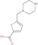 5-(Piperazin-1-ylmethyl)thiophene-2-carboxylic acid
