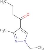 1-(1-Ethyl-3-methyl-1H-pyrazol-4-yl)butan-1-one