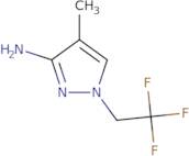 4-Methyl-1-(2,2,2-trifluoroethyl)-1H-pyrazol-3-amine