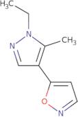 5-(1-Ethyl-5-methyl-1H-pyrazol-4-yl)-1,2-oxazole