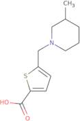 5-[(3-Methylpiperidin-1-yl)methyl]thiophene-2-carboxylic acid