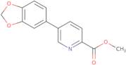 Methyl 5-(benzo[d][1,3]dioxol-5-yl)picolinate