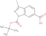 1-(tert-Butoxycarbonyl)-3-iodo-1H-indazole-6-carboxylic acid