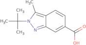 2-tert-Butyl-3-methyl-2H-indazole-6-carboxylic acid