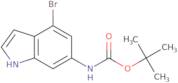 tert-Butyl N-(4-bromo-1H-indol-6-yl)carbamate