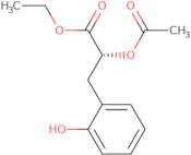 Ethyl (2R)-2-acetoxy-3-(2-hydroxyphenyl)propanoate ee