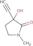 (S)-3-Ethynyl-3-hydroxy-1-methylpyrrolidin-2-one