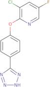 2-[4-(2H-Tetrazol-5-yl)phenoxy]-5-chloro-3-fluoropyridine