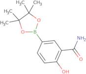 2-Hydroxy-5-(4,4,5,5-tetramethyl-1,3,2-dioxaborolan-2-yl)benzamide