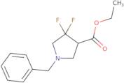 Ethyl 1-benzyl-4,4-difluoropyrrolidine-3-carboxylate