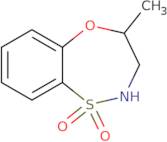 (R)-4-Methyl-3,4-dihydro-2H-benzo[b][1,4,5]oxathiazepine 1,1-dioxide