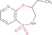 (R)-4-Ethyl-3,4-dihydro-2H-pyrido[2,3-b][1,4,5]oxathiazepine 1,1-dioxide