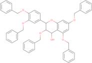 (2R,3S,4S)-2-[3,4-Bis(phenylmethoxy)phenyl]-3,4-dihydro-3,5,7-tris(phenylmethoxy)-2H-1-benzopyra...