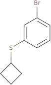 1-Bromo-3-cyclobutylthiobenzene