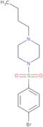 1-(4-Bromophenylsulfonyl)-4-butylpiperazine