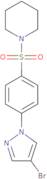 1-(4-(4-Bromopyrazol-1-yl)phenylsulfonyl)piperidine