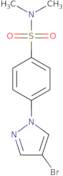 N,N-Dimethyl 4-(4-bromopyrazol-1-yl)benzenesulfonamide