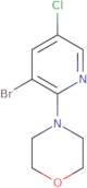 3-Bromo-5-chloro-2-morpholinopyridine