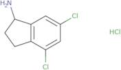 4,6-Dichloro-2,3-dihydro-1H-inden-1-amine hydrochloride