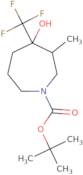 tert-Butyl 4-hydroxy-3-methyl-4-(trifluoromethyl)azepane-1-carboxylate