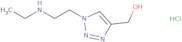 (1-(2-(Ethylamino)ethyl)-1H-1,2,3-triazol-4-yl)methanol hydrochloride