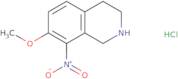 7-Methoxy-8-nitro-1,2,3,4-tetrahydroisoquinoline hydrochloride