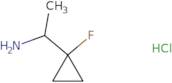 1-(1-Fluorocyclopropyl)ethan-1-amine hydrochloride