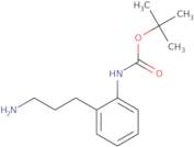 tert-Butyl N-[2-(3-aminopropyl)phenyl]carbamate