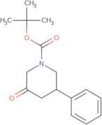 tert-Butyl 3-oxo-5-phenylpiperidine-1-carboxylate