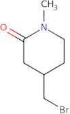 4-(Bromomethyl)-1-methylpiperidin-2-one