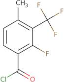 2-Fluoro-4-methyl-3-(trifluoromethyl)benzoyl chloride