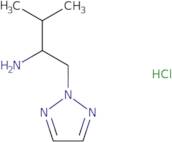 3-Methyl-1-(2H-1,2,3-triazol-2-yl)butan-2-amine hydrochloride