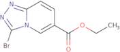 ethyl 3-bromo-[1,2,4]triazolo[4,3-a]pyridine-6-carboxylate