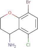 8-Bromo-5-chlorochroman-4-amine